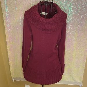 COPY - Derek Heart Maroon Sweater Dress